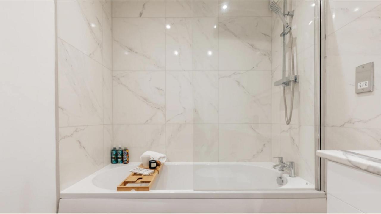 The Portland Apartment - Georgian Building With Parking Bath Exterior foto