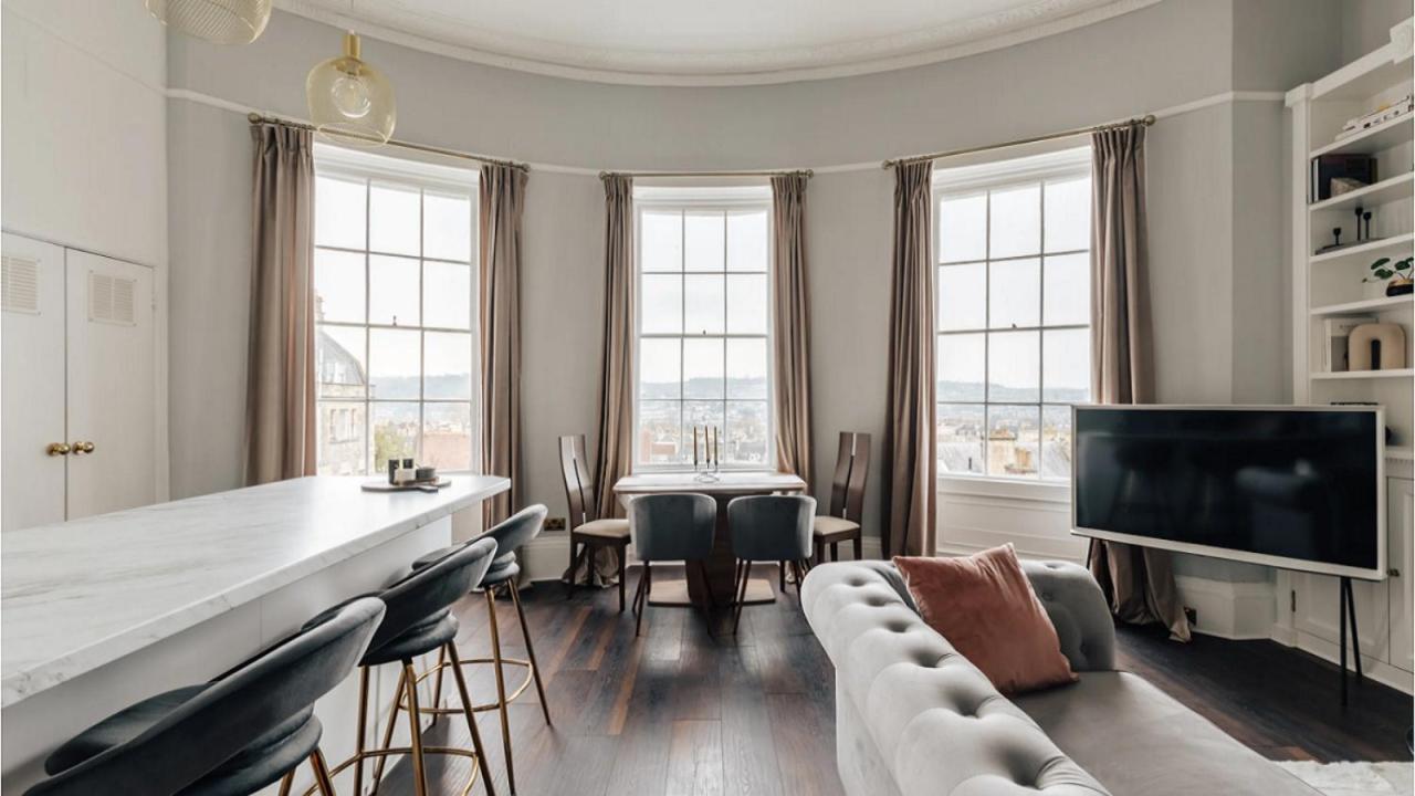 The Portland Apartment - Georgian Building With Parking Bath Exterior foto